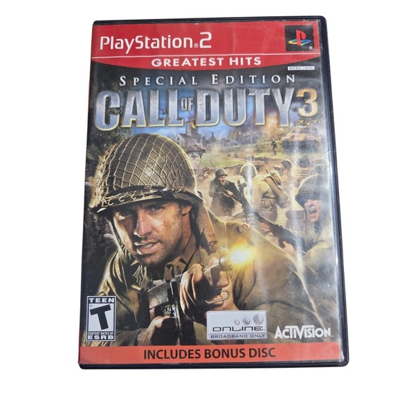 Other - Call of Duty 3: Special Edition (Sony PlayStation 2, 2007) ✅CIB/Complete ✅Tested